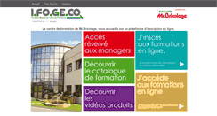 Desktop Screenshot of ifogeco.fr